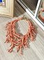 Collar Coral Largo Salmón 